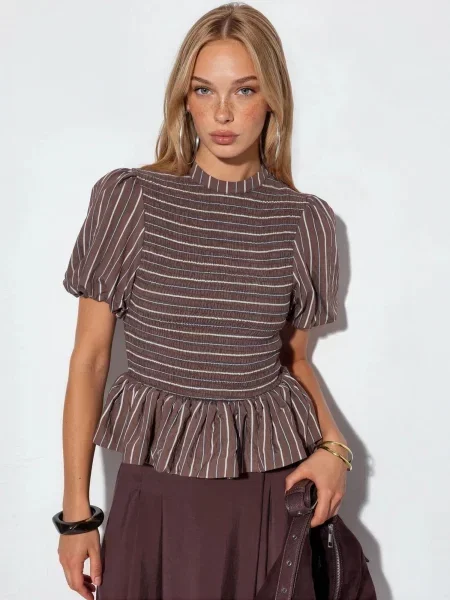 Busem Bluza rjava