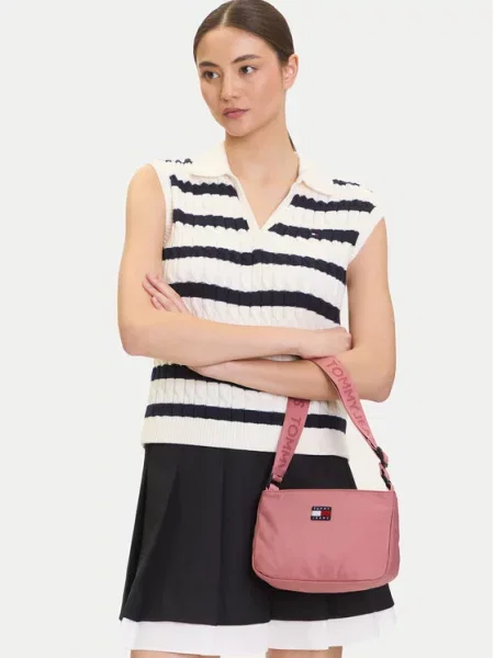 Tommy Jeans torebka pomarańczowy różowa