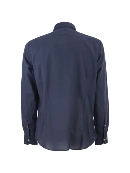 Cămașă Mc2 Saint Barth cu broderie albastru