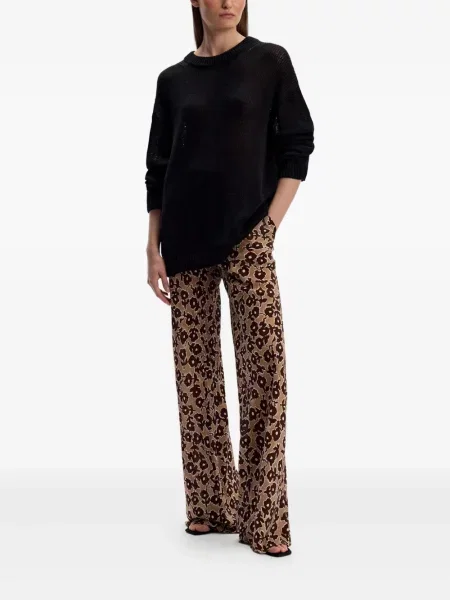 Pantaloni 12 Storeez cu model floral cu imagine