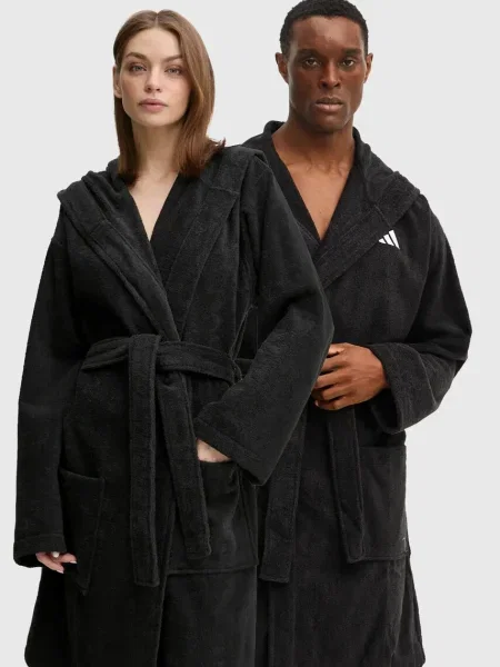 Халат adidas Performance черно