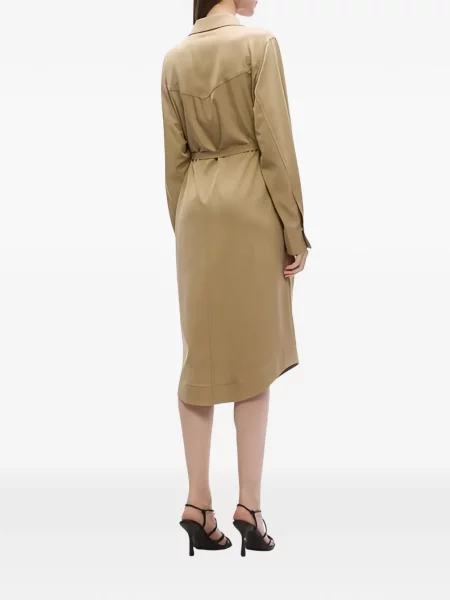 Rochie midi Boss până la genunchi de costum