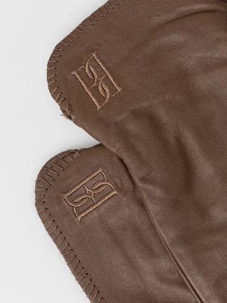 Рукавички By Malene Birger GINNYL коричневий