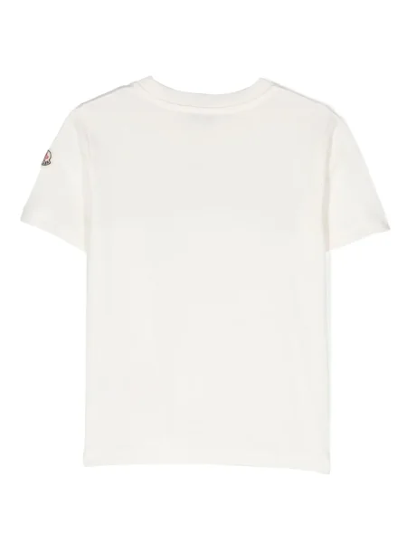 Dětské tričko Moncler Enfant bílé