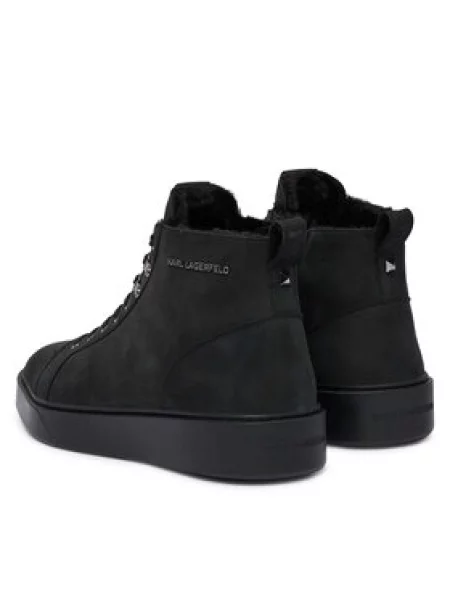KARL LAGERFELD Laisvalaikio batai Flint II juoda