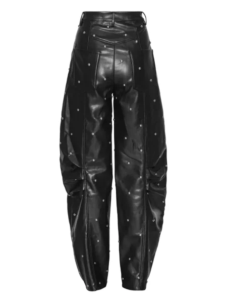 Pantaloni cargo Rotate Birger Christensen cu tepi negru