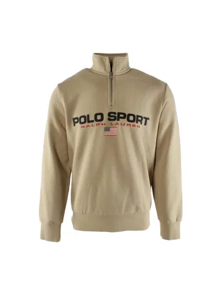 Bluza rozpinana Ralph Lauren beżowa