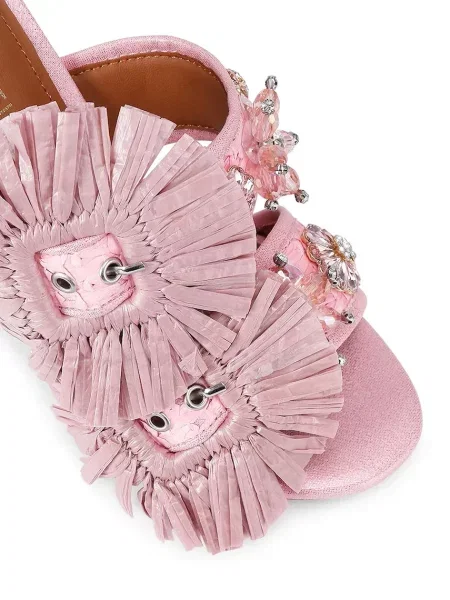 Шлепанцы Kurt Geiger London на шпильке с пряжкой