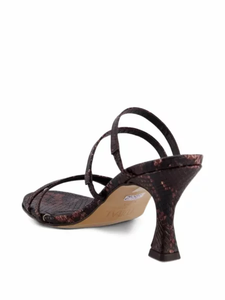 Papuci tip mules Toral Shoes maro