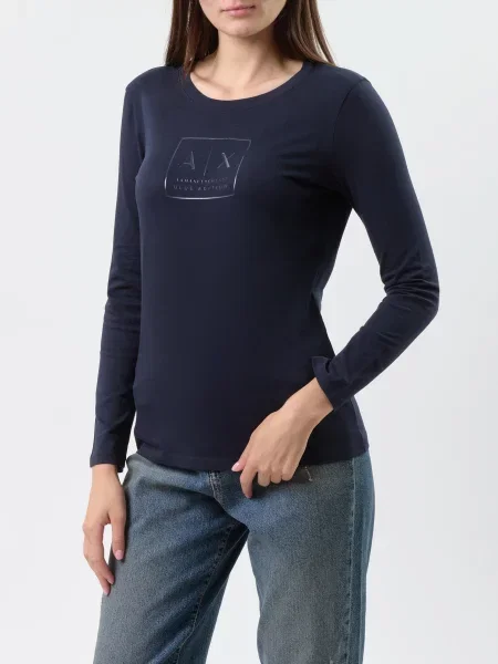 Лонгслів Armani Exchange синій