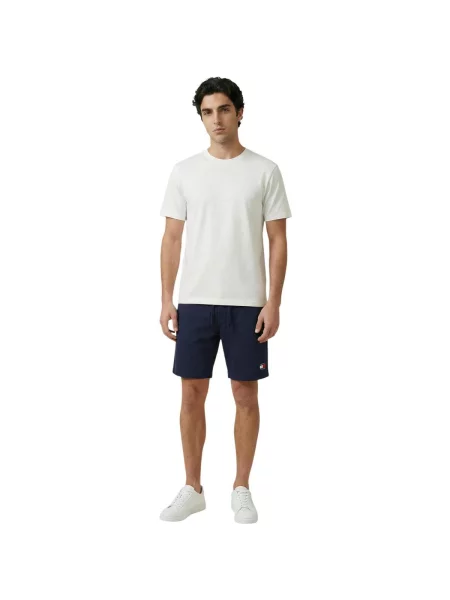 Tommy Jeans Kalhoty tmavě modrá