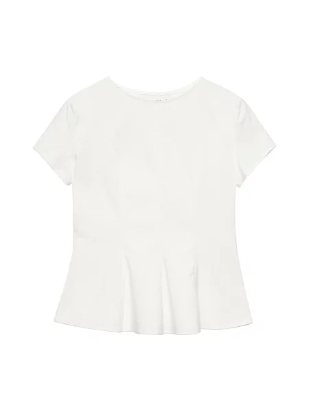 Pull&Bear Bluză alb