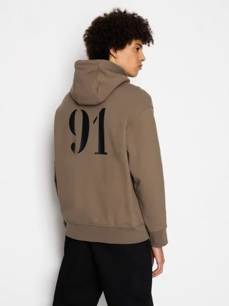 Худи Armani Exchange коричневое