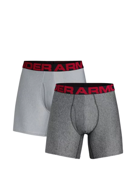 Boxeri Under Armour cu autograf gri