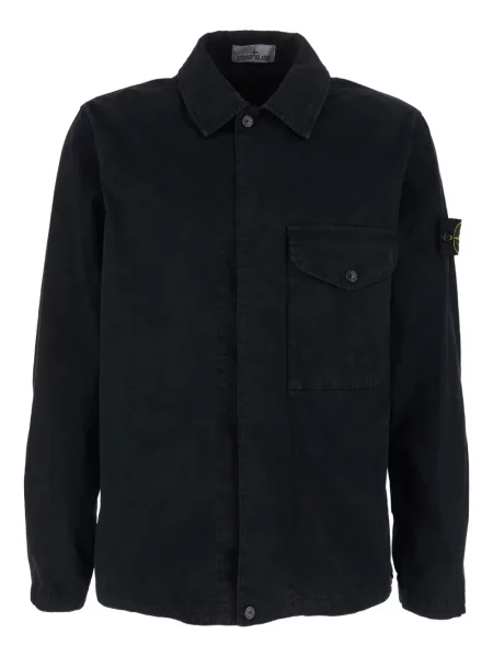 Palton Stone Island cu strasuri negru