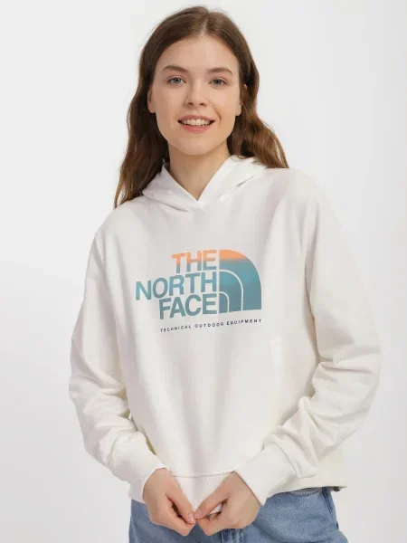 Худи The North Face белое