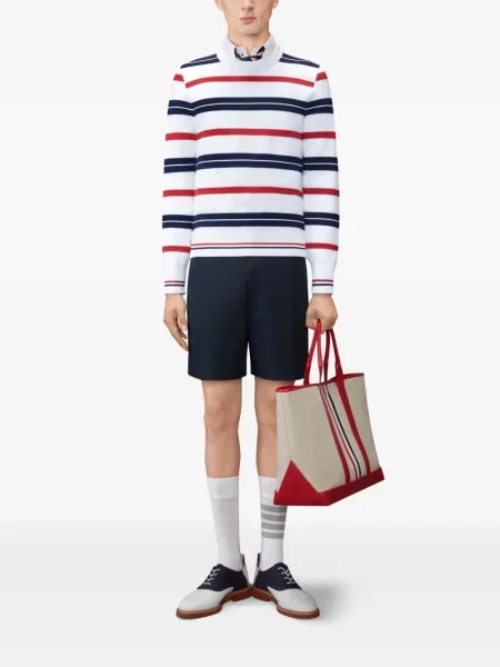 Pulover Thom Browne alb