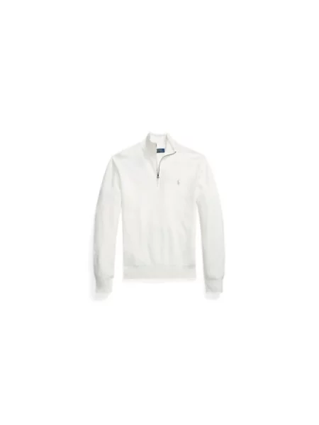 Bluza Polo Ralph Lauren z długim rękawem biała