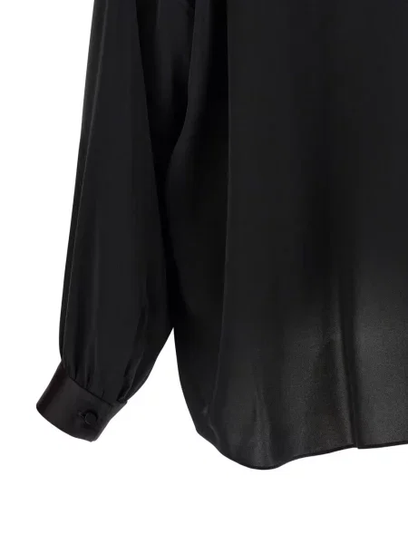 Svilena bluza Tom Ford crna