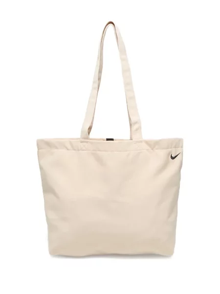 Top sport Nike din fleece plisat fără mâneci alb