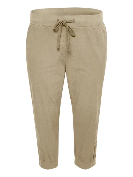 KAFFE CURVE Nohavice Nana piesková