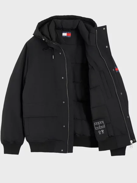Джинсова куртка Tommy Jeans чорна