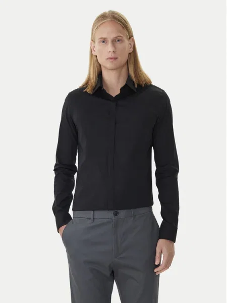 Calvin Klein Риза Extra черен