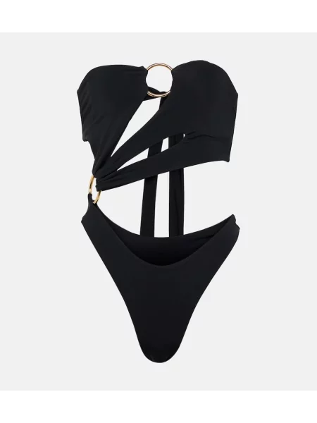 Strój kąpielowy Louisa Ballou bez ramiączek czarny