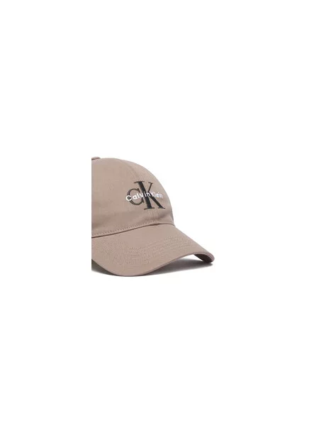Calvin Klein Kšiltovka cappuccino / šedá / bílá béžová