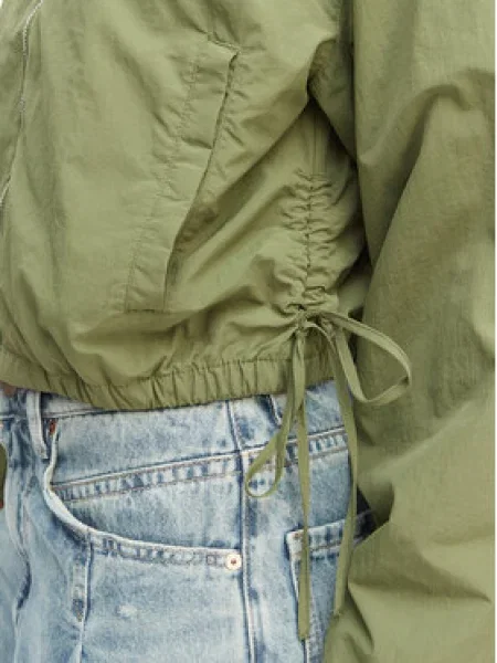 Tommy Jeans Demisezoninė striukė žalia
