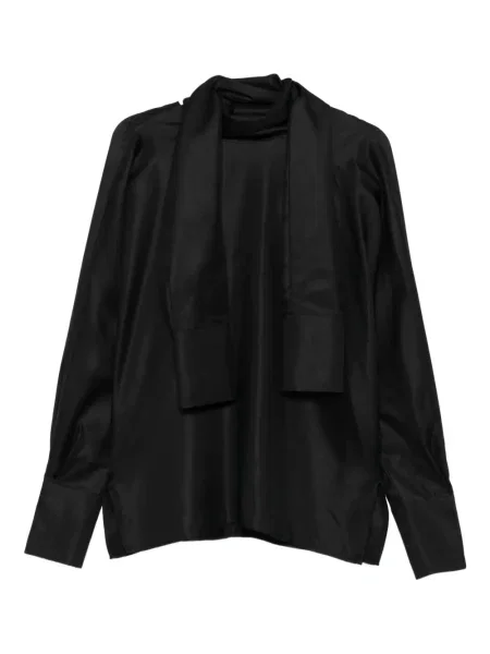 Top Róhe din satin negru