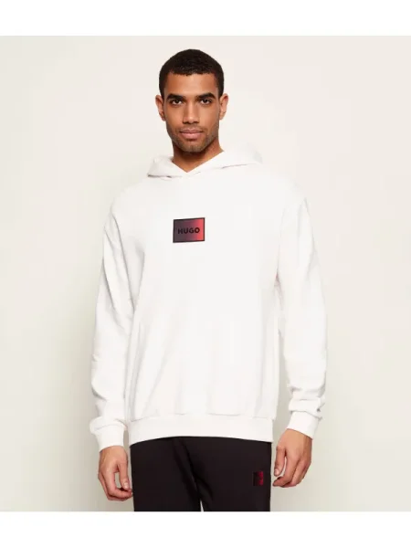HUGO Hanorac Danohood | Relaxed fit alb