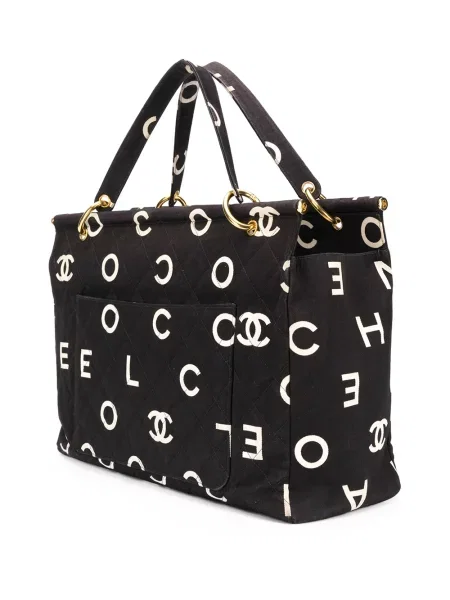 Kabelka Chanel Pre-owned černá