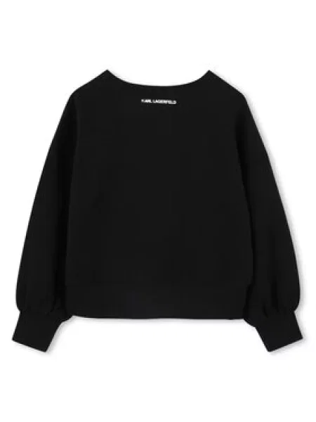 Karl Lagerfeld Kids Džemperis S juoda
