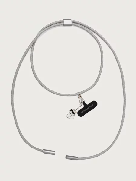 Karl Lagerfeld remen za telefon siva