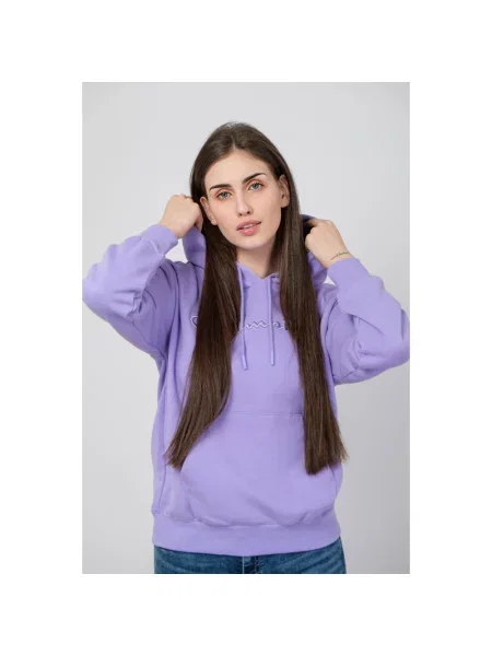 Bluza Champion z logo fioletowa