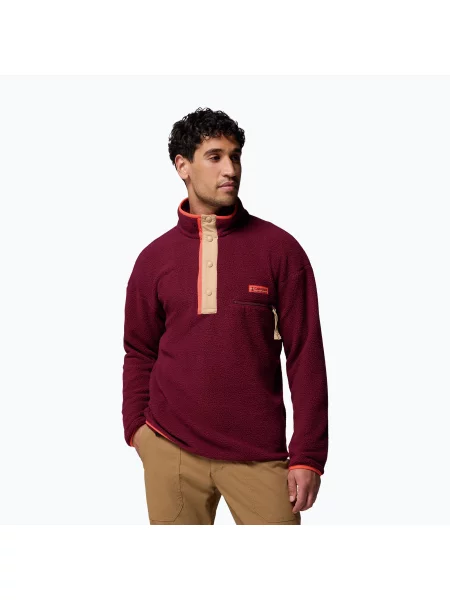 Флийс полар Columbia винено червено