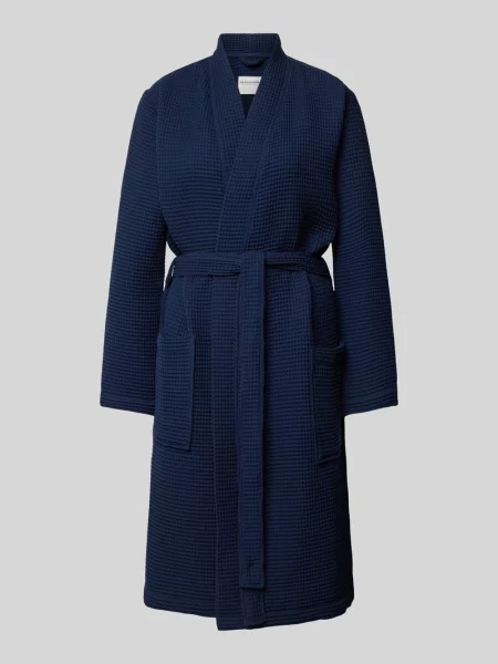 Szlafrok z wpuszczanymi Schiesser