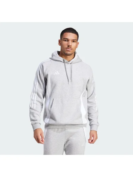 ADIDAS PERFORMANCE Športna majica Tiro pegasto siva bela