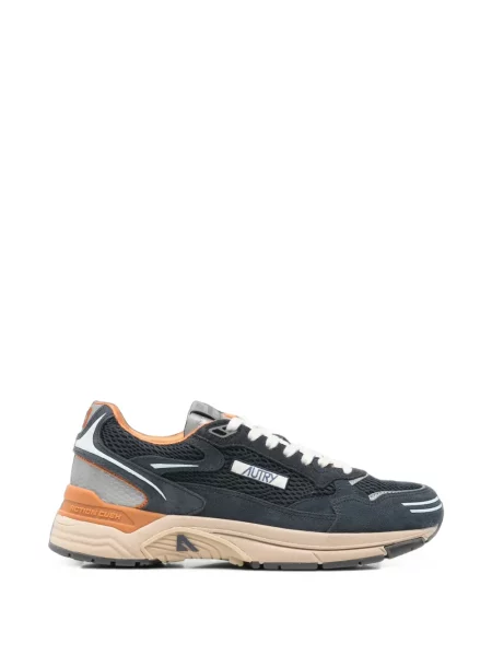 Sneakerși Autry din piele de căprioară albastru