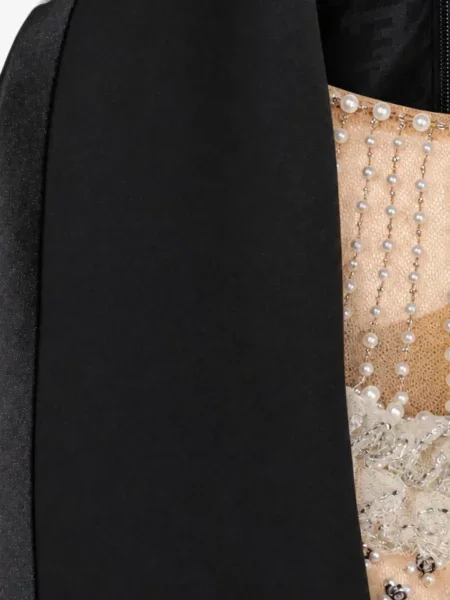 Ușor rochie Elisabetta Franchi negru