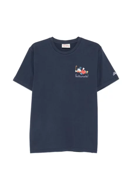 Tricou Mc2 Saint Barth cu imagine albastru
