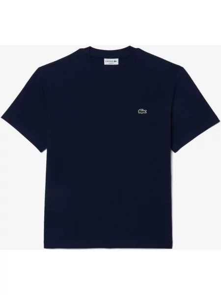 Koszulka Lacoste Classic krótki rękaw granatowa XS niebieska