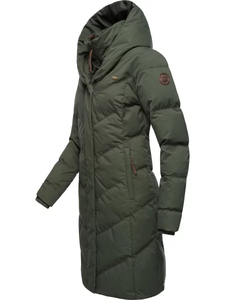 Ragwear Palton funcțională Natalka închis verde