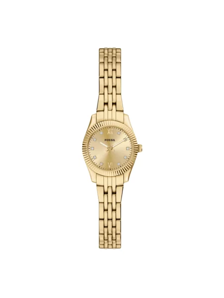 Fossil Zegarek Scarlette Złoty żółty