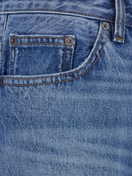 Blugi cu picior larg Frame albastru