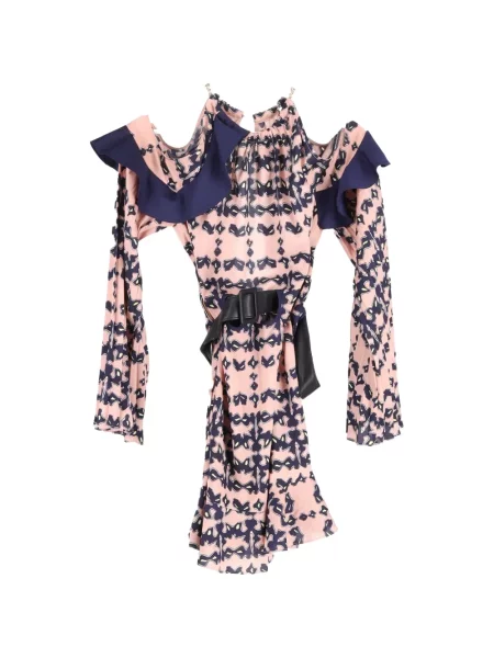 Rochie mini Self-portrait de costum roz
