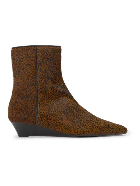Buty do kostki Castaner skórzane brązowe