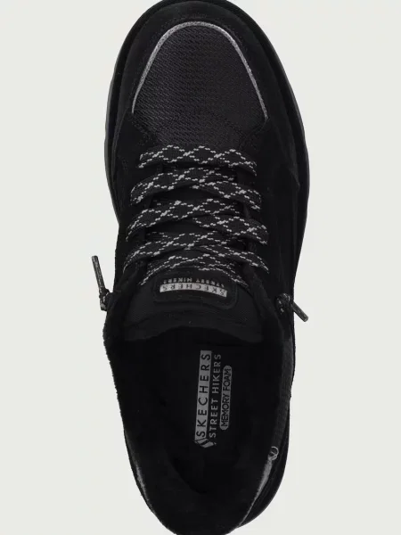 Skechers STREET HIKER E sportcipő női fekete
