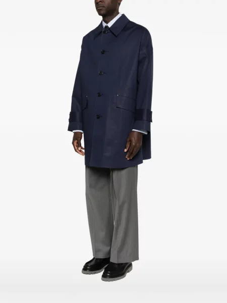 Palton Mackintosh albastru